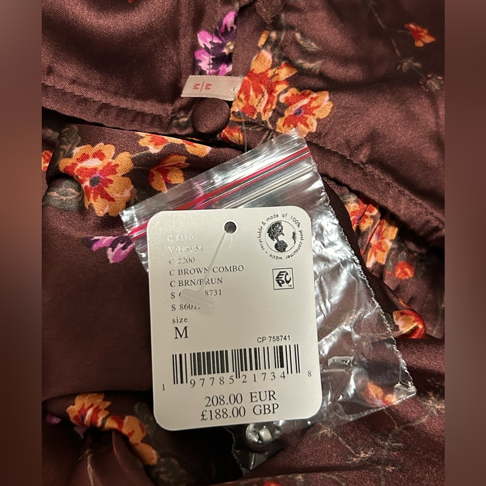 FREE PEOPLE 
Butterfly Babe Cutout Maxi Dress - Brown Combo
New with tags. - Picture 7 of 12